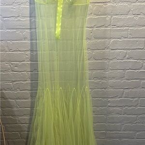Victoria's Secret Neon Sheer Dress